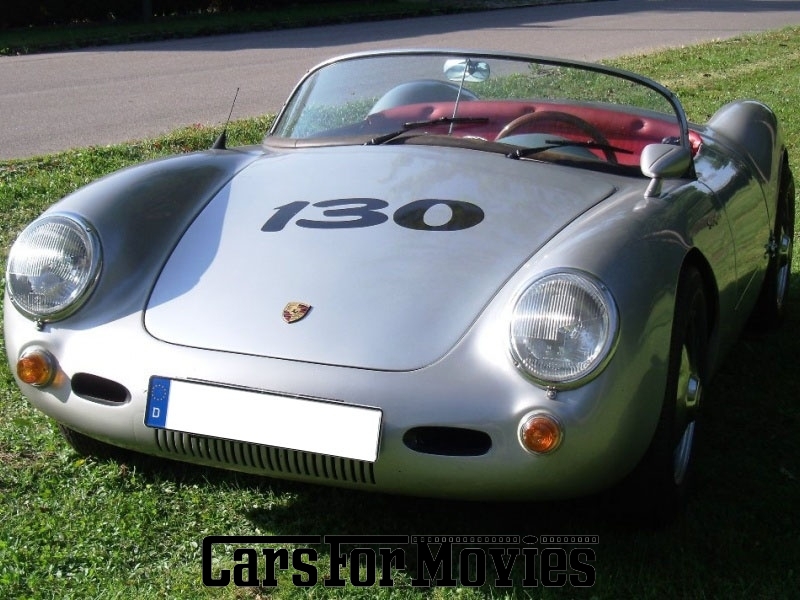 CarsForMovies | Porsche 550 Spyder Replica 1991 Deutschland Silber Rot Zivilfahrzeug Cabrio Bayern 3030 Nachbau Sportwagen
